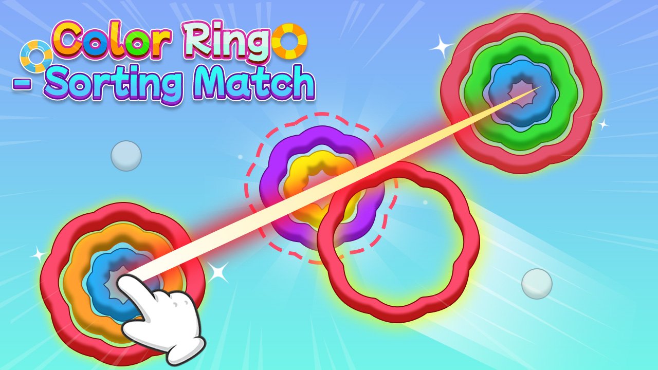 Image Color Ring Sorting Match